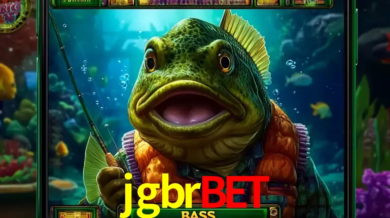 Personagem de peixe pescador do popular jogo de slot com tema de pescaria, uma das emocionantes opções de caça-níqueis para jogar e ganhar no cassino jgbrbet.